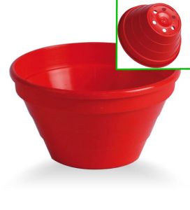 Cactus bowl, Ø 14 cm Red